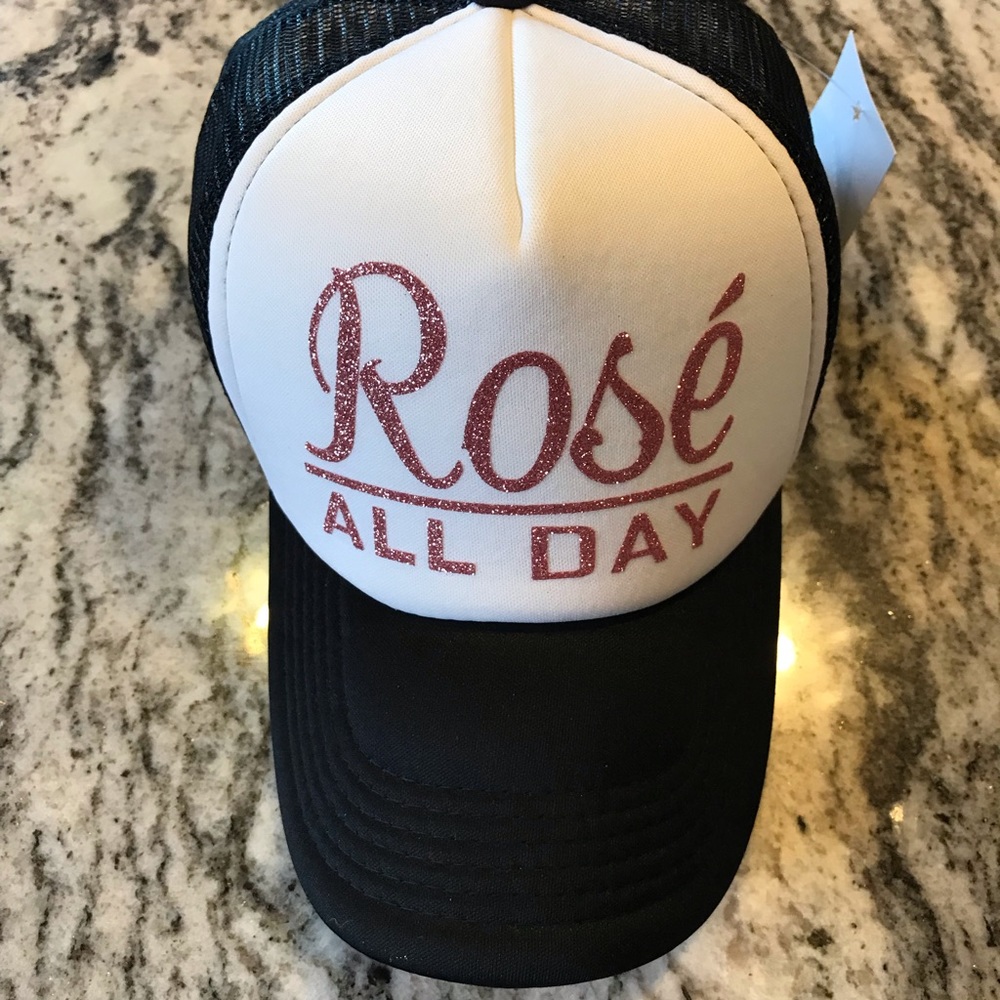 SnapBack hat. ‘Rose all day’ NWT